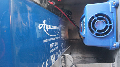 Aquamot accu voor elektrische sloep