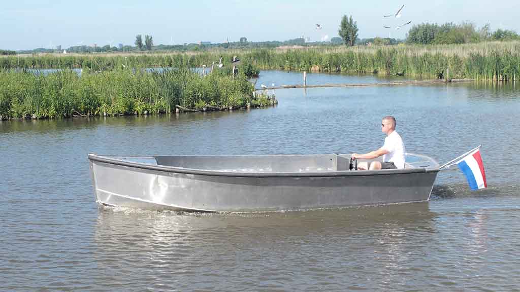 E-sloep 530 elektrische motor en aandrijving