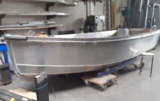 Aluminium sloep